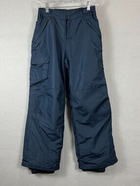 Champion Women’s L 12-14 Navy Insulated Ski Snow Pants Cargo